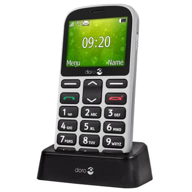 Doro 1362 telefon (hvid)