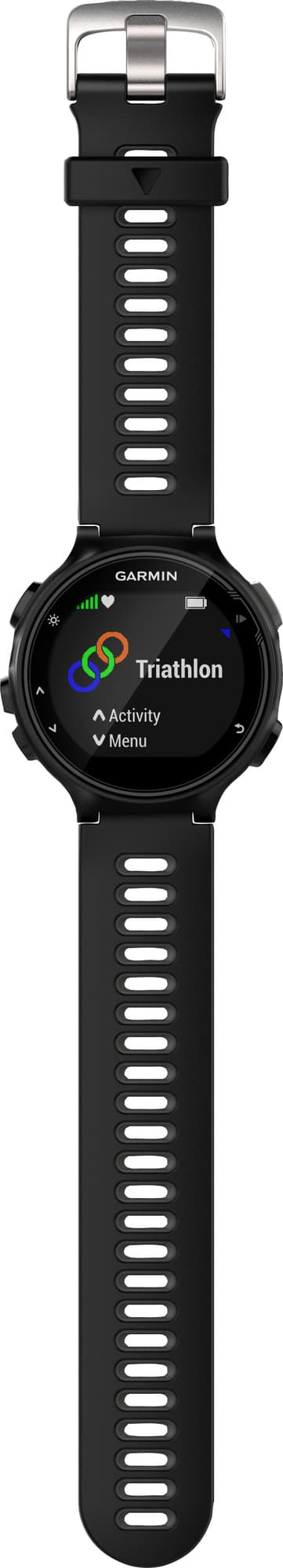 Garmin Forerunner 735XT GPS multisportsur (sort/grå)