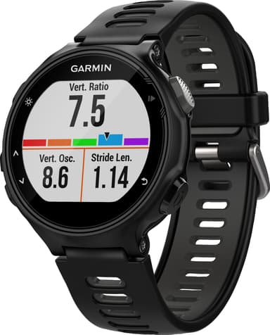 Knoglemarv Regeringsforordning Algebra Garmin Forerunner 735XT GPS multisportsur (sort/grå) | Elgiganten