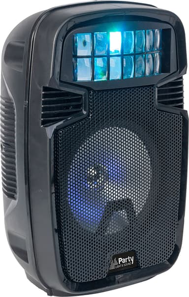 LED-belyst aktiv højttaler m. Bluetooth