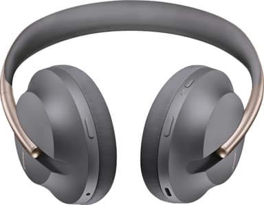 Bose Noise Cancelling Headphones 700 + opladeretui (grå/rosa guld)