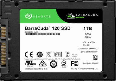 Seagate BarraCuda 120 2,5" intern SSD 1TB