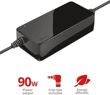 Trust Primo universal 90W oplader til bærbar