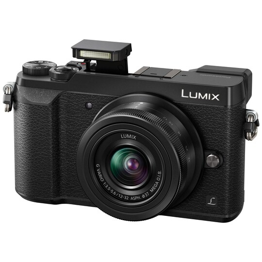 Panasonic Lumix DMC-GX80 system-kompaktkamera (sort)