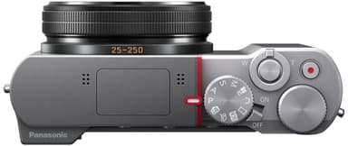 Panasonic Lumix DMC-TZ100 kompaktkamera (sølv)