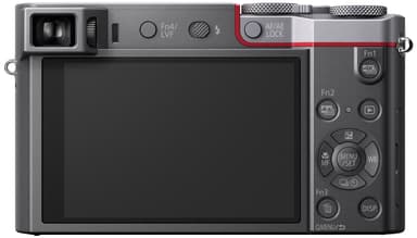 Panasonic Lumix DMC-TZ100 kompaktkamera (sølv)