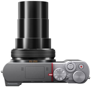 Panasonic Lumix DMC-TZ100 kompaktkamera (sølv)