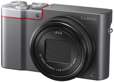 Panasonic Lumix DMC-TZ100 kompaktkamera (sølv)