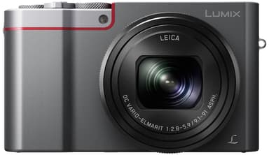Panasonic Lumix DMC-TZ100 kompaktkamera (sølv)