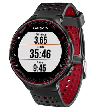 Garmin Forerunner 235 sportsur (sort/rød)