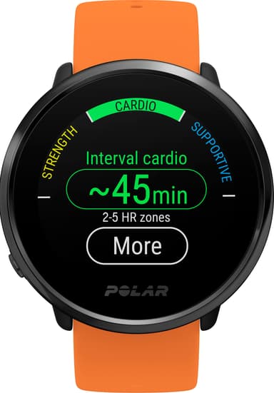 Polar Ignite sportsur M/L (orange/sort)