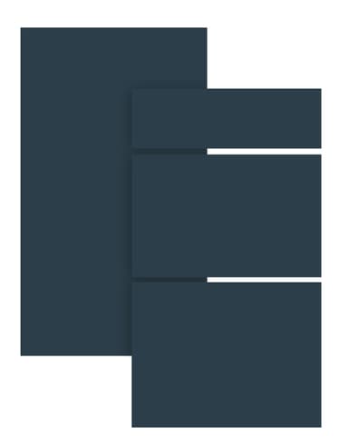 Epoq Trend Blue Grey Låge 60x35