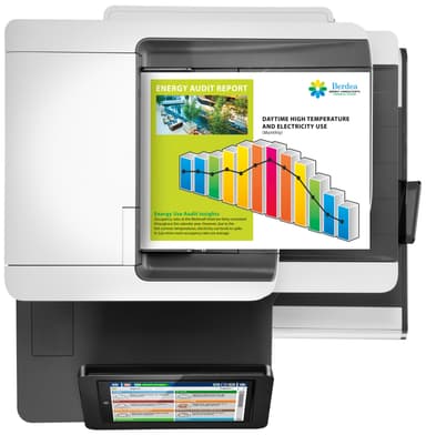 HP PageWide Enterprise Color Flow 586z AIO bar printer