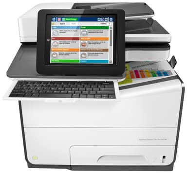 HP PageWide Enterprise Color Flow 586z AIO bar printer