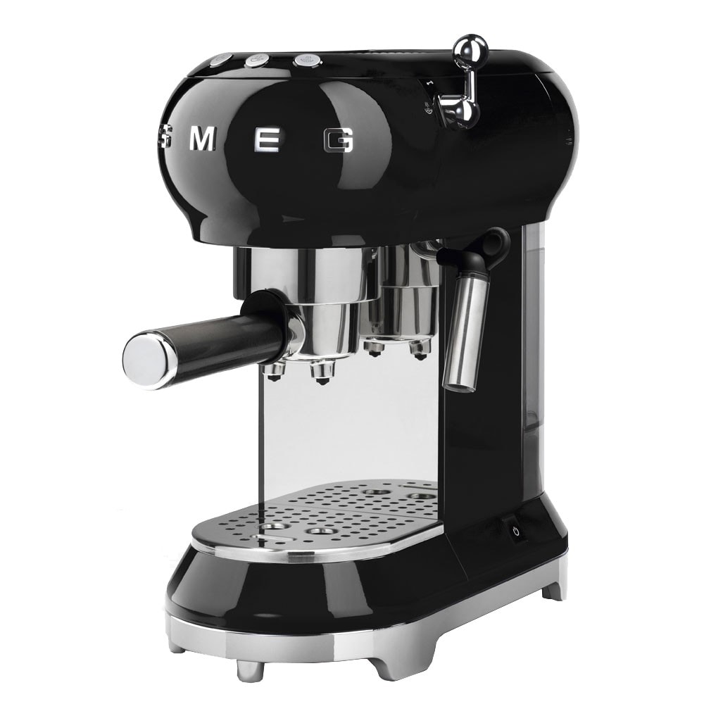 Smeg 50 s style espressomaskine ECF01 - sort thumbnail