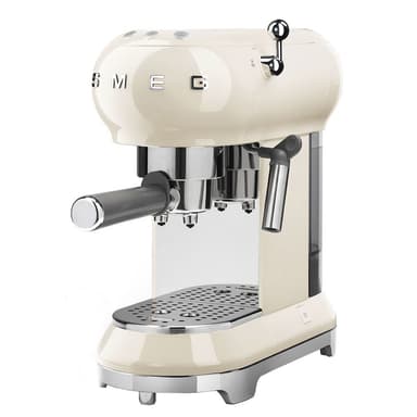 Smeg 50 s style espressomaskine ECF01 - creme