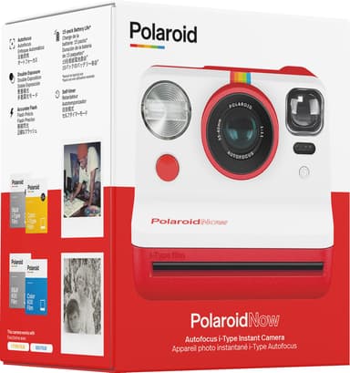 Polaroid analog kamera (rød)