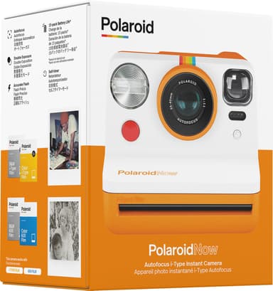 Polaroid analog kamera (orange)