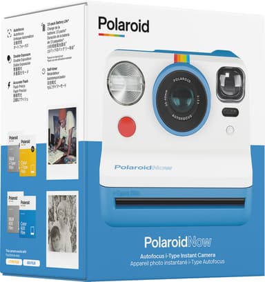 Polaroid analog kamera (blå)
