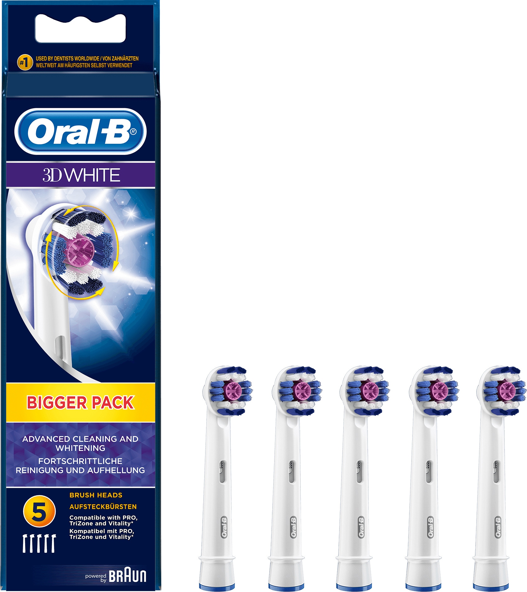 Oral B 3D White tandbørstehoveder thumbnail