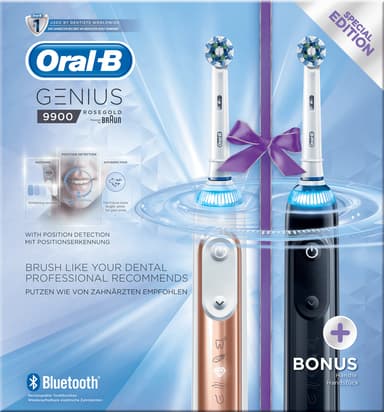 Oral-B Genius 9900 Duo elektrisk tandbørste