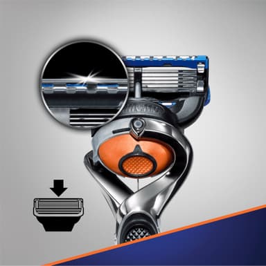 Gillette Fusion ProGlide skraber + 6 barberblade 421237