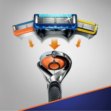 Gillette Fusion ProGlide skraber + 6 barberblade 421237