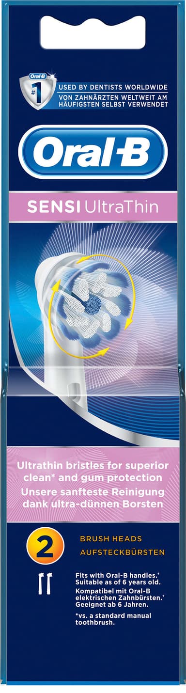 Oral-B Sensi Ultrathin tandbørstehoveder EB60