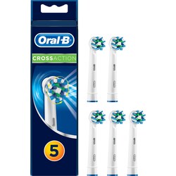 Oral B CrossAction tandbørstehoveder - 5 stk