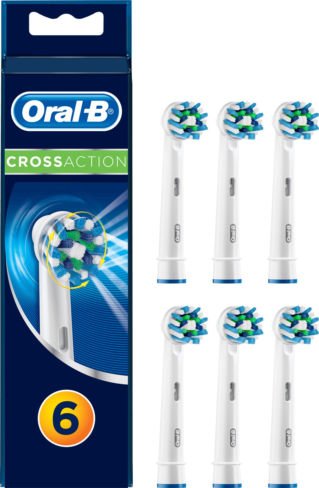 Oral-B Cross Action 2+2+2 børstehoved refill thumbnail