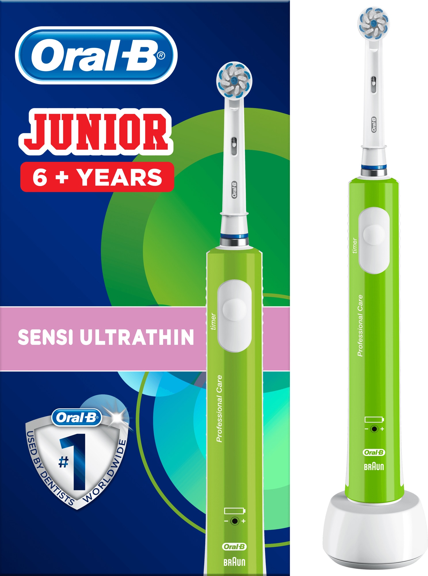 Oral-B Junior elektrisk tandbørste D16 thumbnail