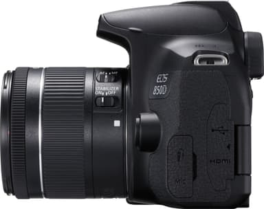Canon EOS 850D DSLR kamera + 18-55 mm IS STM objektiv