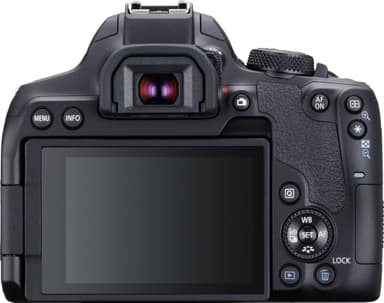 Canon EOS 850D DSLR kamera + 18-55 mm IS STM objektiv