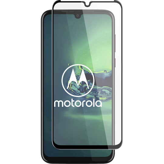 Panzer Full-Fit Motorola Moto G8 Plus skærmbeskytter (sort)