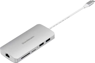 Sandstrøm USB-C multiport hub