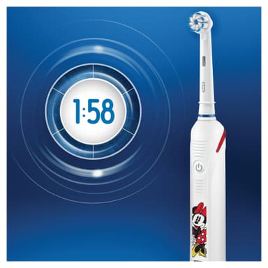 Oral-B Junior D501 Minnie Mouse elektrisk tandbørste til børn