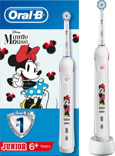 Oral-B Junior D501 Minnie Mouse elektrisk tandbørste til børn