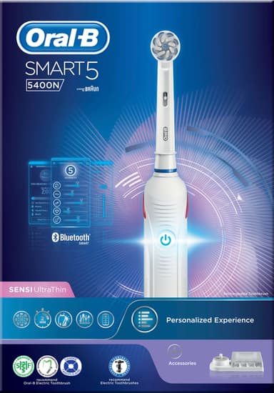 Oral-B Smart elektrisk tandbørste 5400N (hvid)