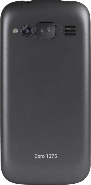 Doro 1375 mobiltelefon (graphite) - Kun 2G