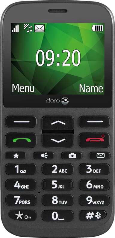Doro 1375 mobiltelefon (graphite)