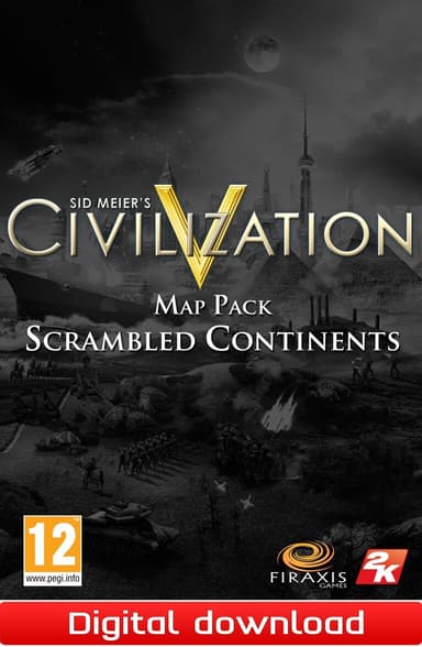 Sid Meier S Civilization V Scrambled Continents Map Pack Pc Windows Elgiganten