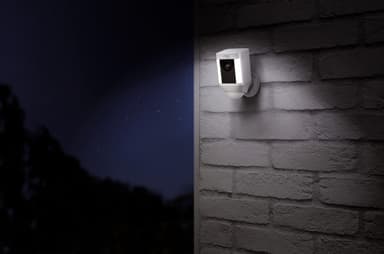 Ring Spotlight Cam Battery overvågningskamera (hvid)