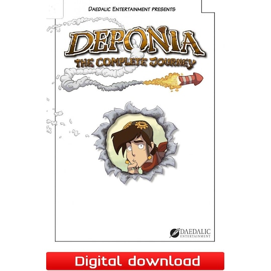 Deponia: The Complete Journey - PC Windows,Mac OSX,Linux
