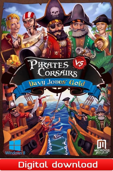 Pirates vs Corsairs: Davy Jones s Gold - PC Windows,Mac OSX
