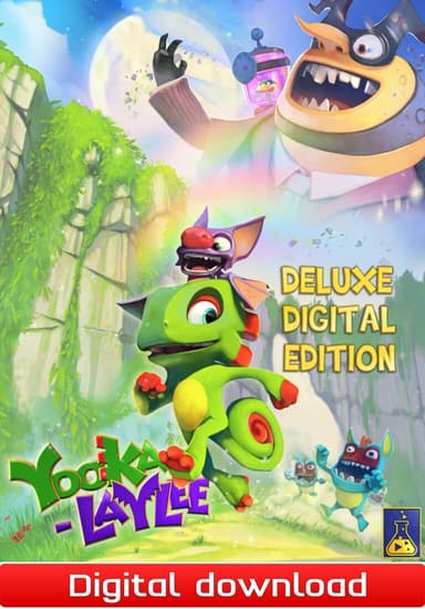Yooka-Laylee Digital Deluxe Edition - PC Windows,Mac OSX,Linux