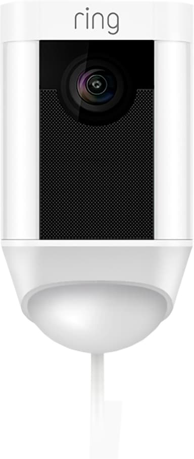 Ring Spotlight Cam Wired overvågningskamera (hvid)