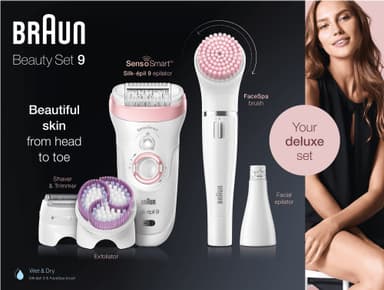 Braun Silk-épil 9 SensoSmart beauty-sæt SES9975
