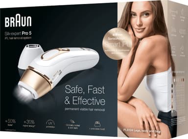 Braun Silk-Expert IPL Pro 5 lysbaseret hårfjerner PL5124