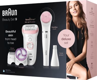 Braun Silk-épil 9 SensoSmart beauty-sæt SES9975