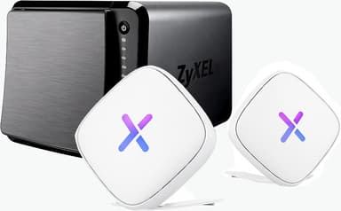 Zyxel NAS542 4-bay + Zyxel Multy U wi-fi mesh node 2-pak